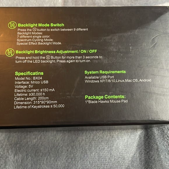 Illuminated Gaming Mouse Pad - Picture 4 of 7